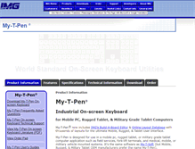 Tablet Screenshot of my-t-pen.com